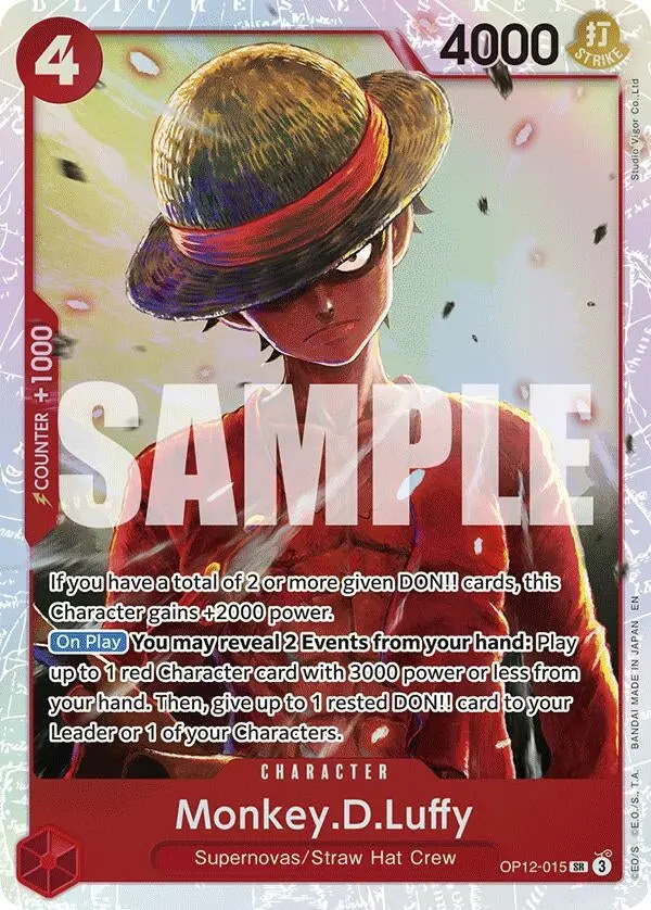 Monkey.D.Luffy (Op12-015) (Op12) 1