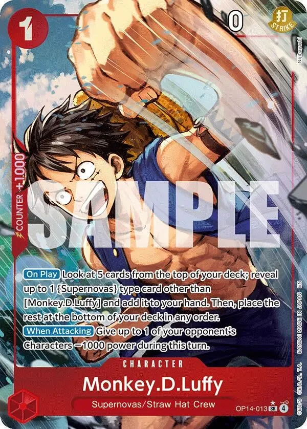 Monkey.D.Luffy - Op14-013 (Alternate Art) (Op14-013) (Op14) 1
