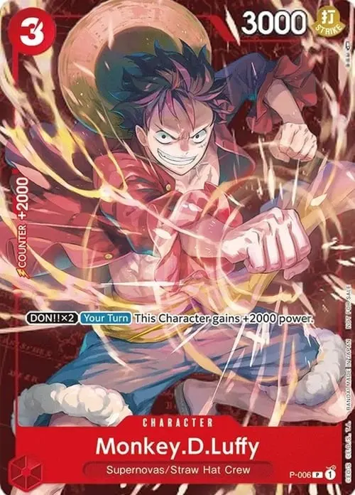Monkey.D.Luffy - P-006 (Retail Promo) (P-006) (Op-Pr) 1