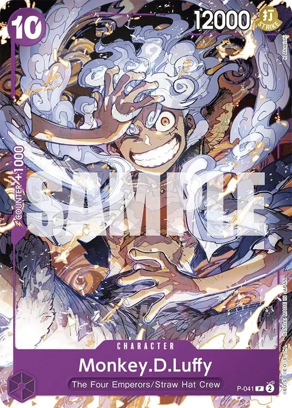 Monkey.D.Luffy (P-041) (P-041) (St-18) 1