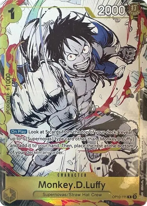 Monkey.D.Luffy (Premium Card Collection -6 Assort Vol.1-) (Op10-111) (Op-Pr) 1