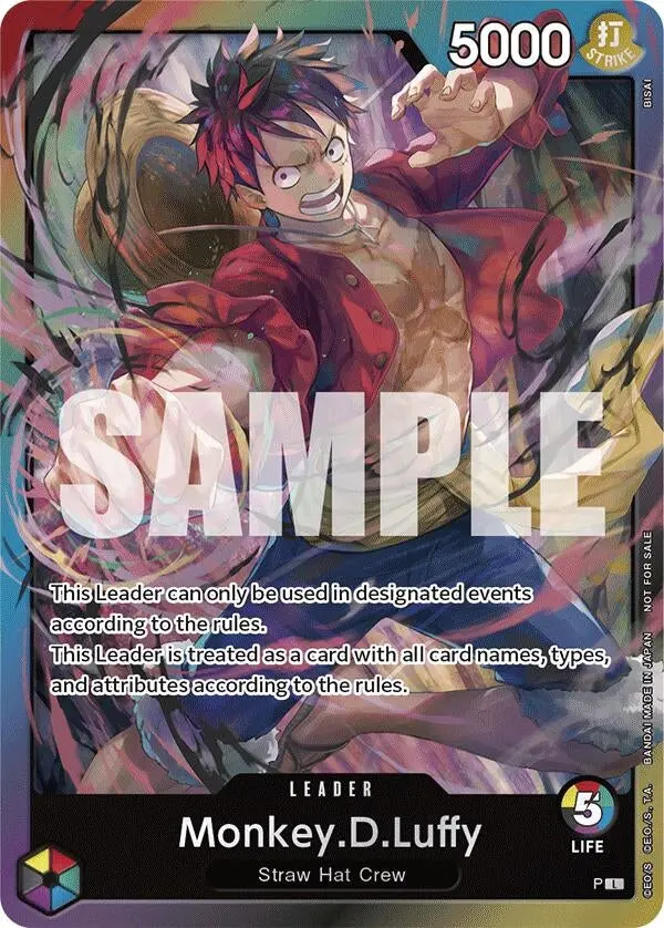 Monkey.D.Luffy (Release Event Leader) (P) (Op-Pr) 1
