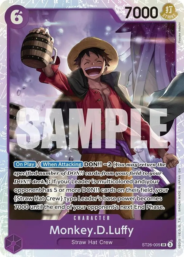 Monkey.D.Luffy (St26-005) (St26-005) (St-26) 1