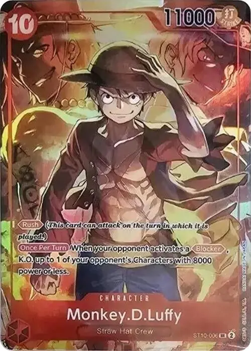 Monkey.D.Luffy (Treasure Booster Set) (St10-006) (Op-Pr) 1