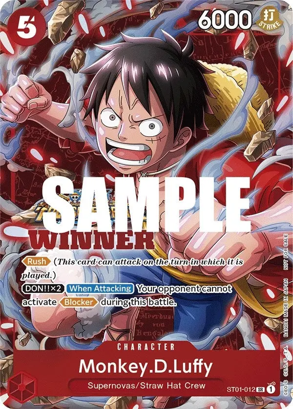 Monkey.D.Luffy (Winner Pack Vol. 5) (St01-012) (Op-Pr) 1