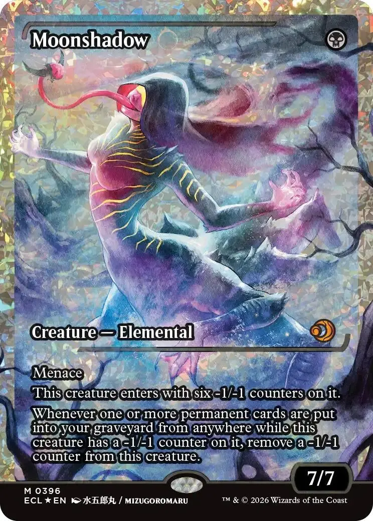 Moonshadow (0396) (Showcase) (Fracture Foil) (396) (Ecl) 1
