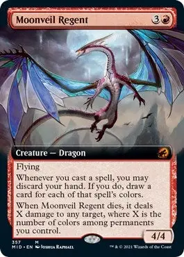 Moonveil Regent (Extended Art) (357) (Mid) 1