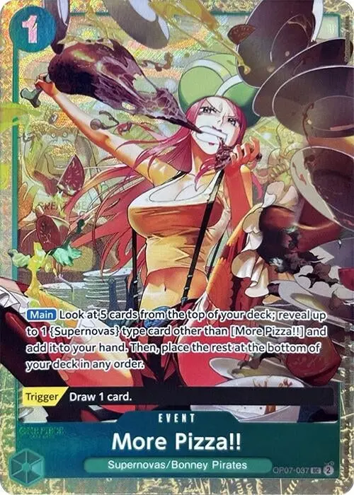 More Pizza!! (Premium Card Collection -Best Selection Vol. 4-) (Op07-037) (Op-Pr) 1