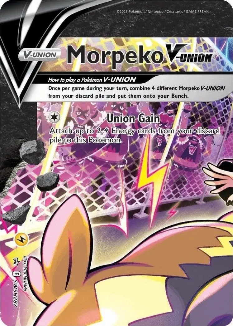 Morpeko V-Union - Swsh287 (Swsh287) (Swsd) 1