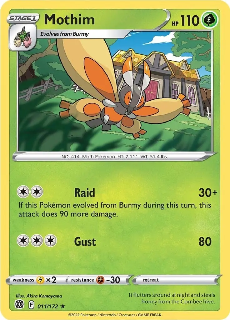Mothim (011/172) (Swsh09) 1