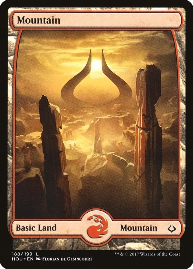 Mountain (188) - Full Art (188) (Hou) 1