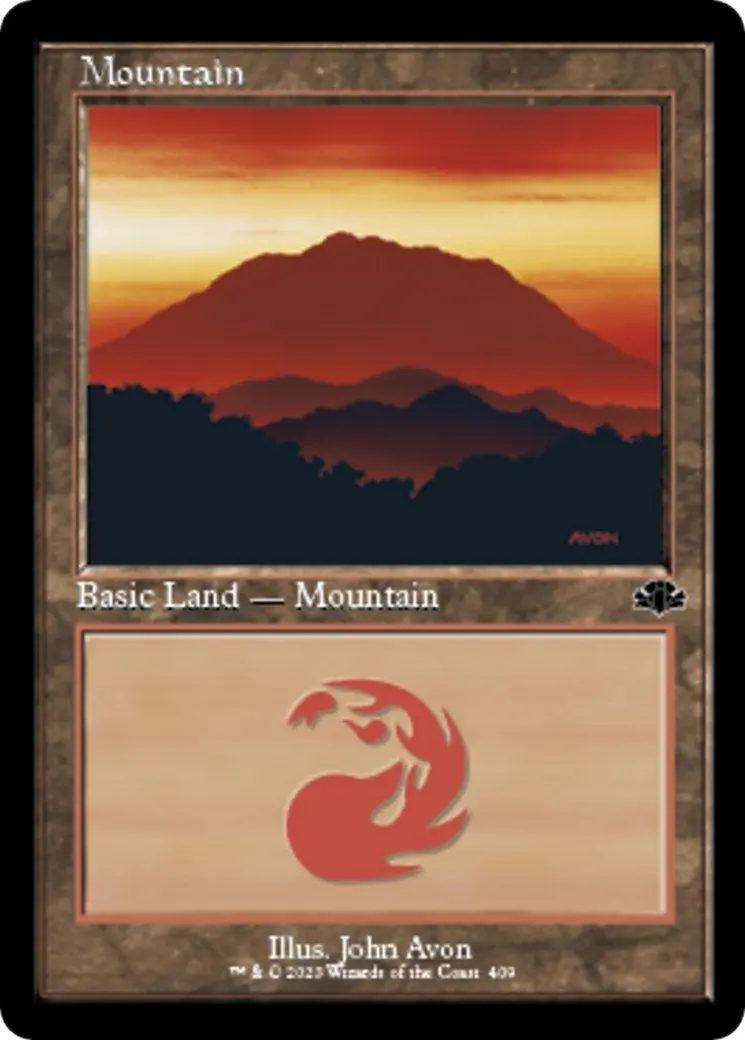 Mountain (409) (Retro Frame) (409) (Dmr) 1