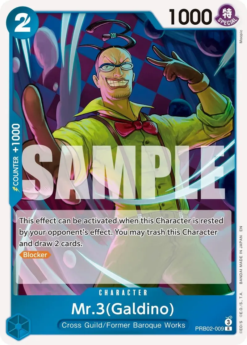 Mr.3(Galdino) - Prb02-009 (Prb02-009) (Prb-02) 1