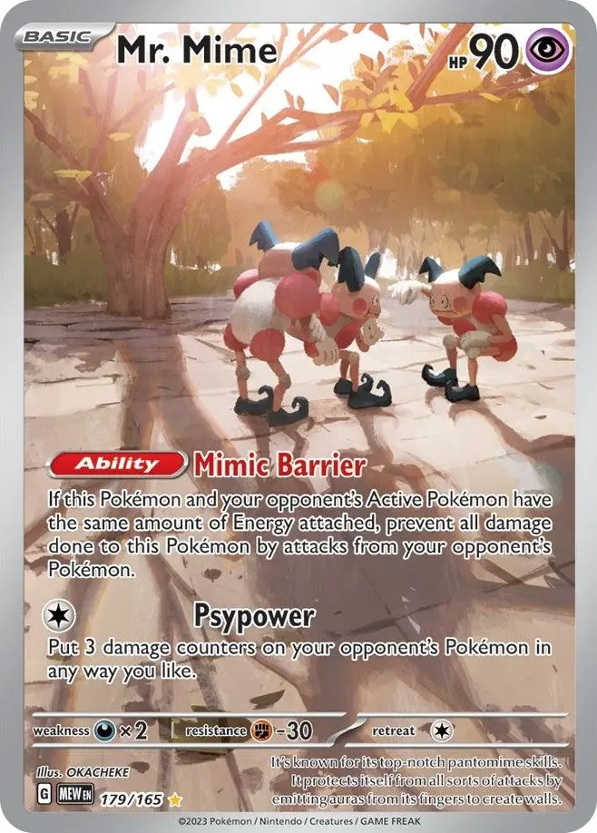 Mr. Mime (179/165) (Mew) 1