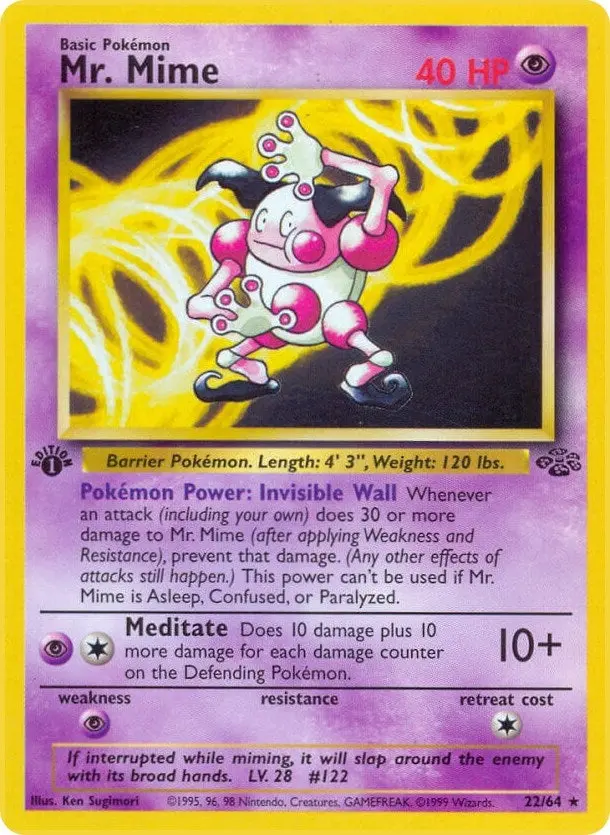Mr. Mime (22) (22/64) (Ju) 1