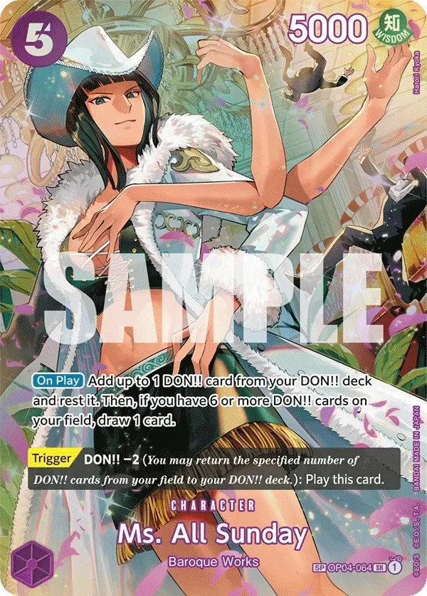 Ms. All Sunday (Sp) (Op04-064) (Op06) 1