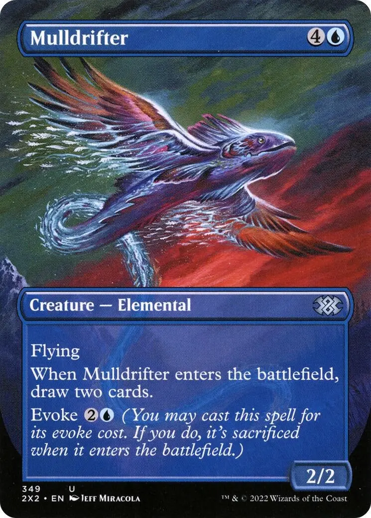 Mulldrifter (Borderless) (349) (2X2) 1