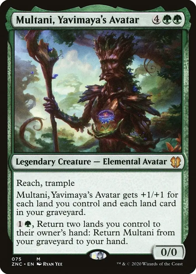 Multani, Yavimaya's Avatar (75) (Znc) 1