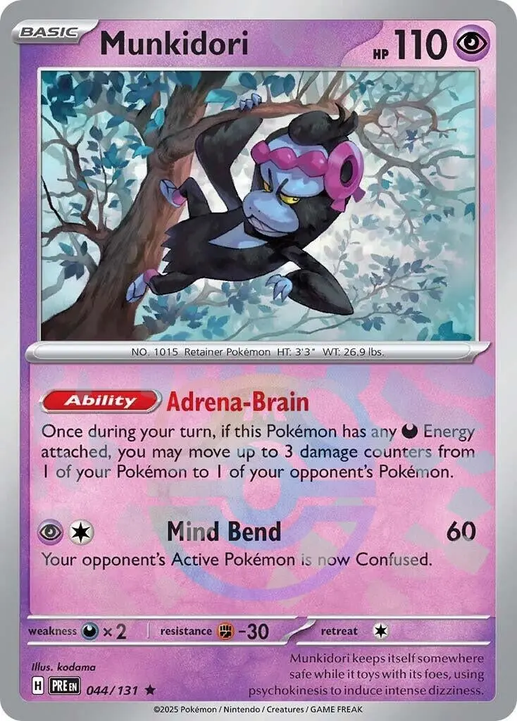 Munkidori (Master Ball Pattern) (044/131) (Pre) 1