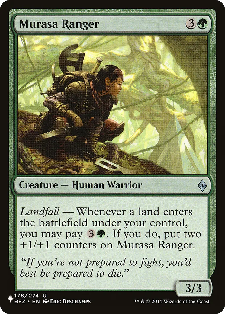 Murasa Ranger [The List] 1