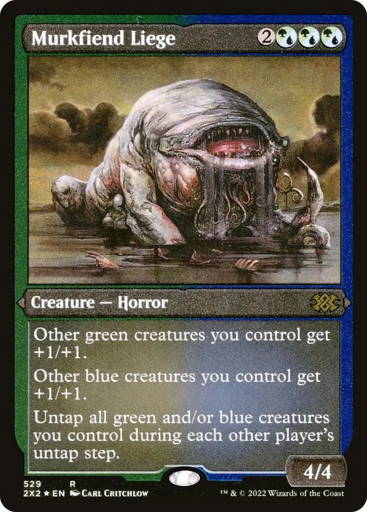 Murkfiend Liege (Foil Etched) (529) (2X2) 1