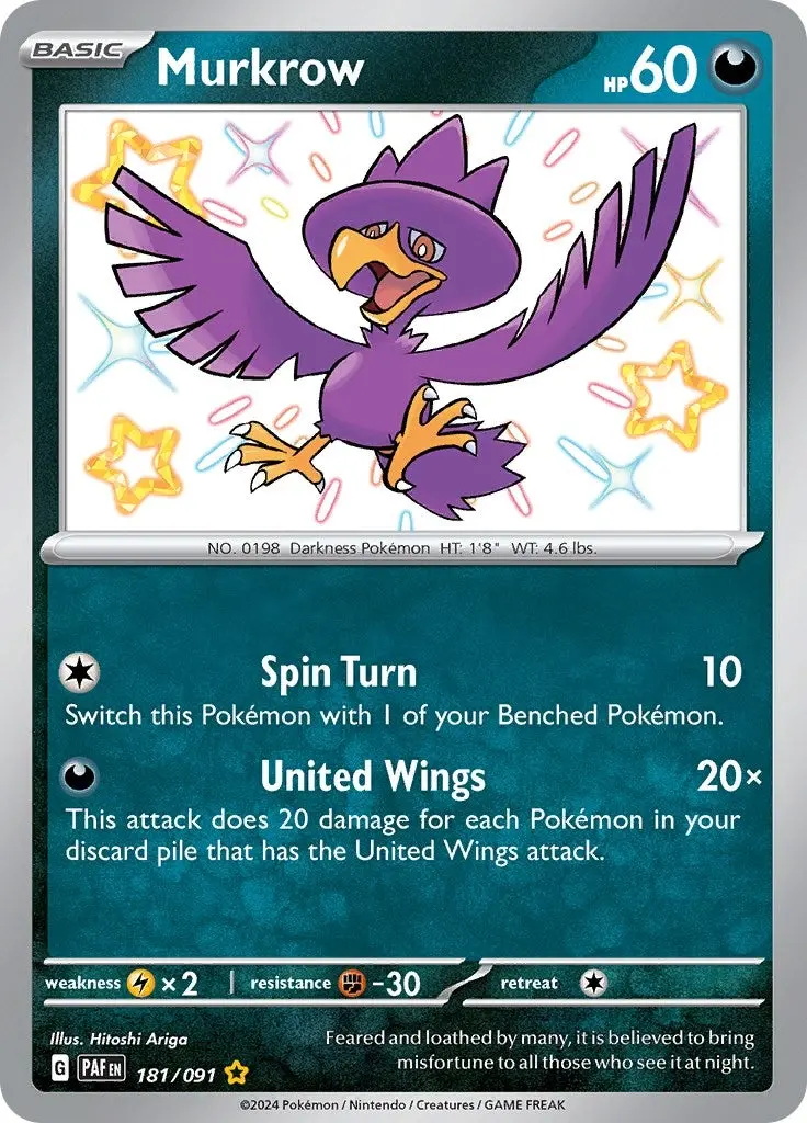 Murkrow (181/091) (Paf) 1