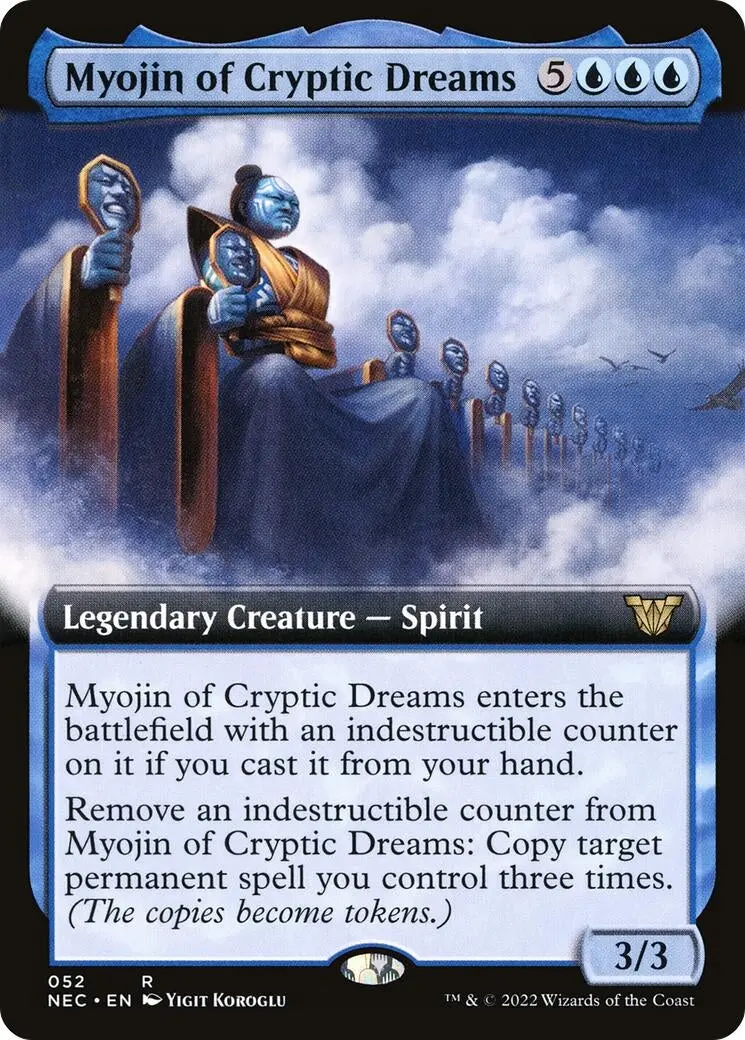 Myojin Of Cryptic Dreams (Extended Art) (52) (Nec) 1