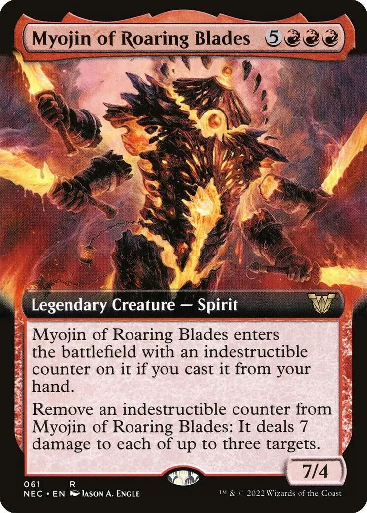Myojin Of Roaring Blades (Extended Art) (61) (Nec) 1