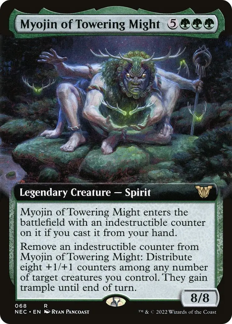 Myojin Of Towering Might (Extended Art) (68) (Nec) 1