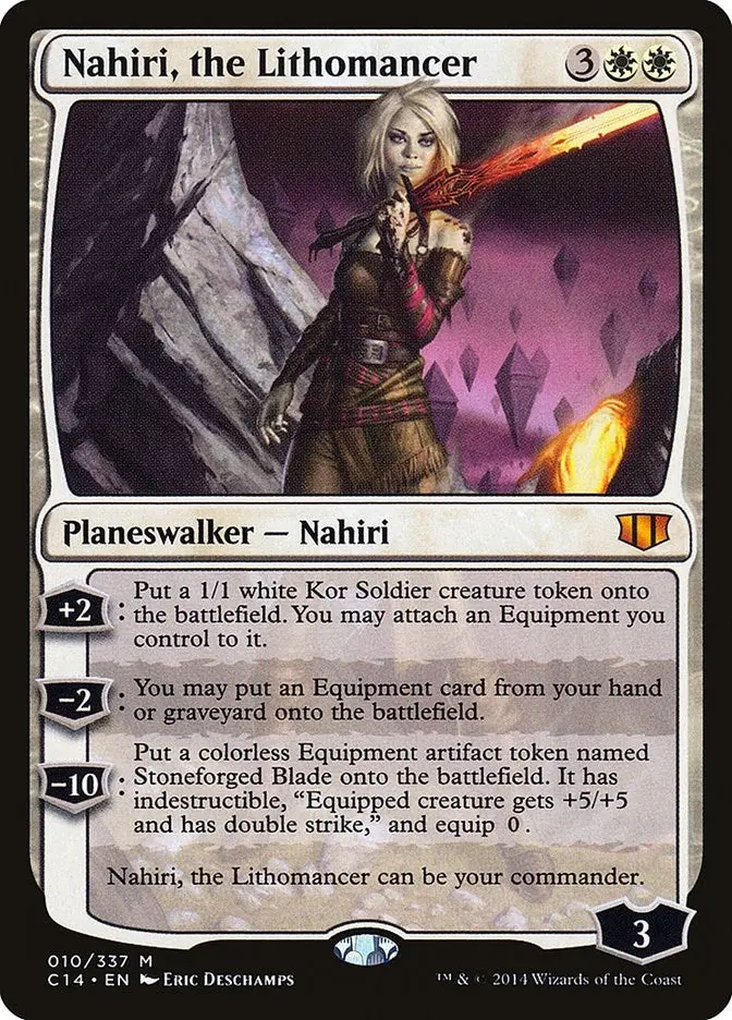 Nahiri, The Lithomancer (10) (C14) 1