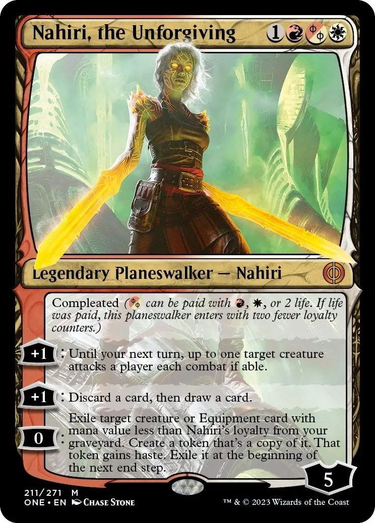 Nahiri, The Unforgiving (211) (One) 1