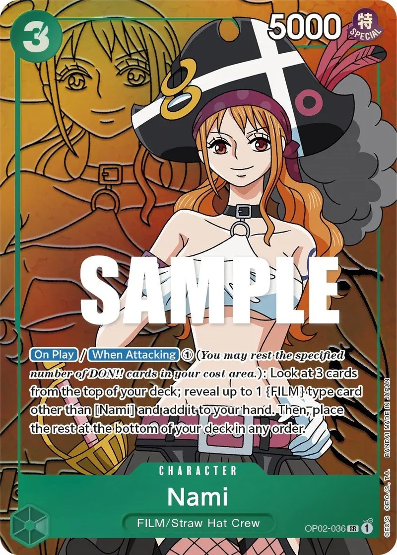 Nami (Alternate Art) (Op02-036) (Op02) 1