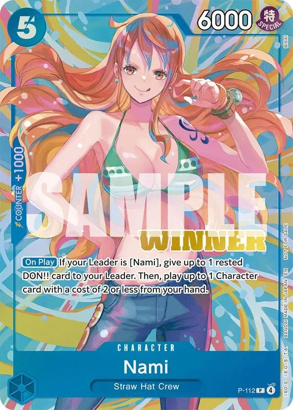 Nami (Heroines Battle Winner Pack) (P-112) (Op-Pr) 1