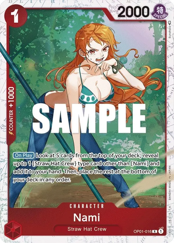 Nami - Op01-016 (Ultra Deck: The Three Captains) (Op01-016) (Op-Pr) 1