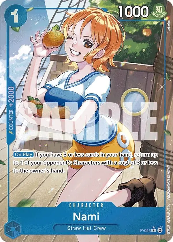 Nami (P-053) (Full Art) (P-053) (Prb-01) 1