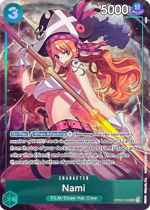 Nami (Premium Card Collection -Best Selection Vol. 1-) (Op02-036) (Op-Pr) 1