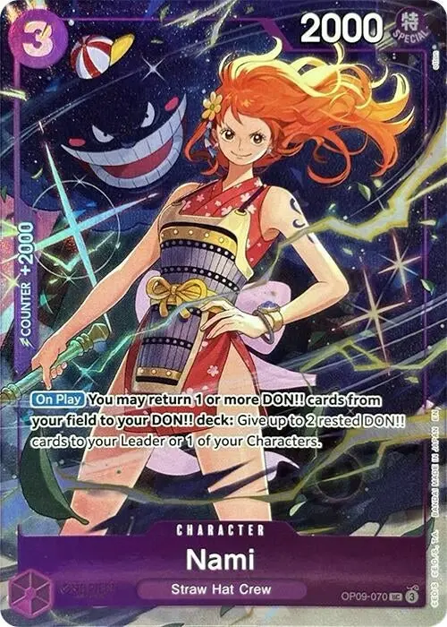 Nami (Premium Card Collection -Best Selection Vol. 4-) (Op09-070) (Op-Pr) 1