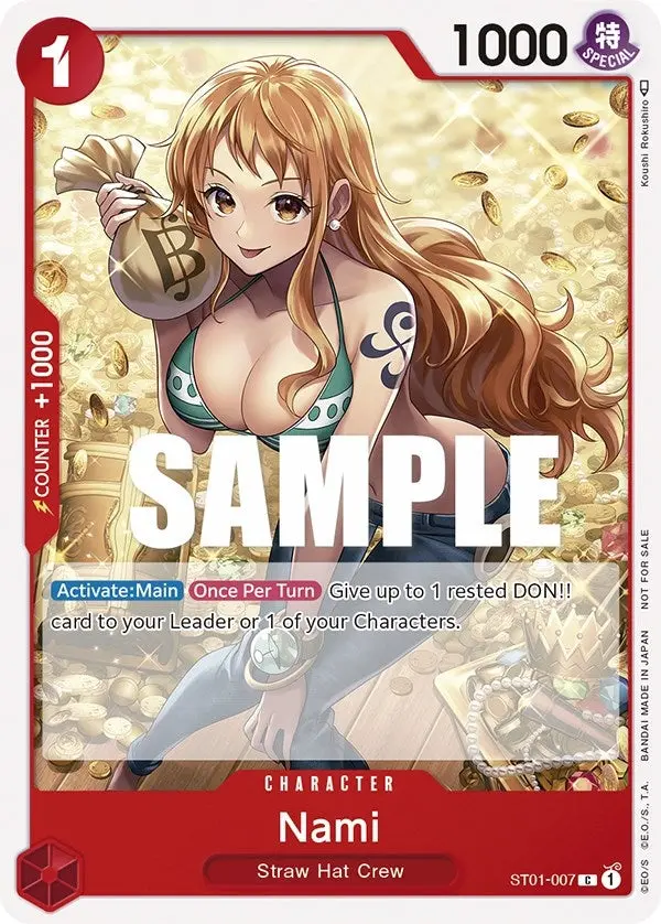 Nami (Tournament Pack Vol. 3) [Participant] (St01-007) (Op-Pr) 1
