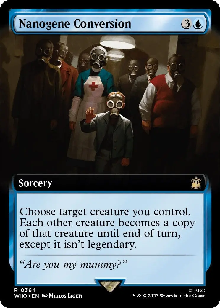 Nanogene Conversion (Extended Art) (364) (Who) 1
