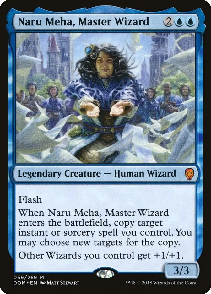Naru Meha, Master Wizard (59) (Dom) 1