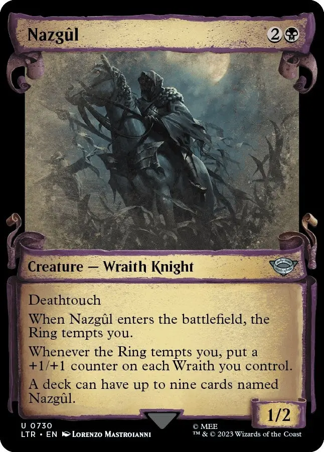 Nazgul (0730) (Showcase Scrolls) (730) (Ltr) 1