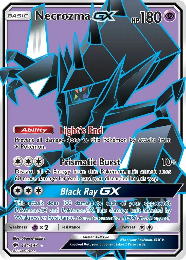 Necrozma Gx (Full Art) (134/147) (Sm03) 1