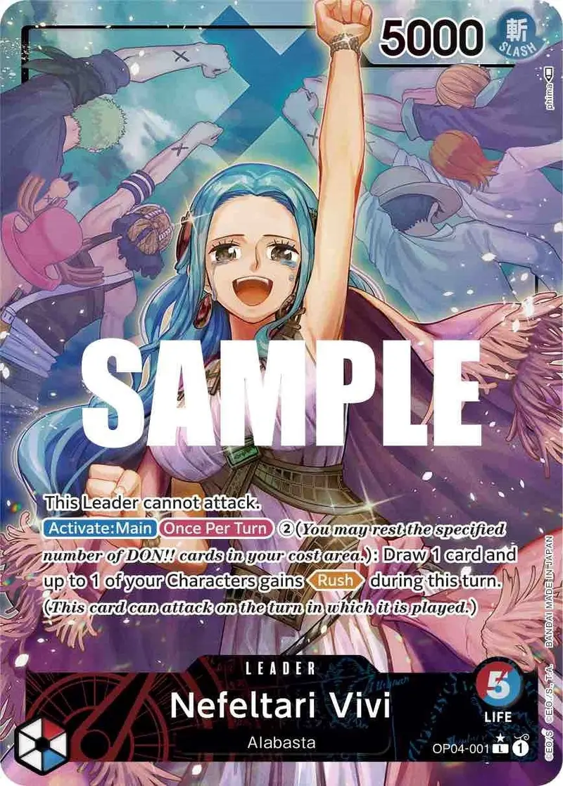 Nefeltari Vivi (001) (Alternate Art) (Op04-001) (Op04) 1