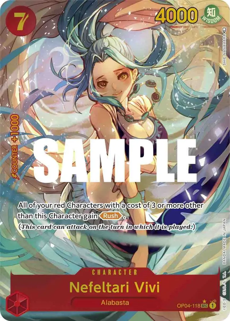 Nefeltari Vivi (118) (Alternate Art) (Op04-118) (Op04) 1