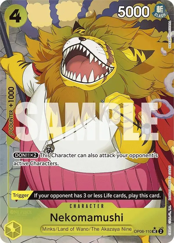 Nekomamushi (Full Art) (Op06-110) (Prb-01) 1