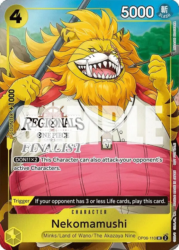 Nekomamushi (Offline Regional 2024 Vol. 3) [Finalist] (Op06-110) (Op-Pr) 1