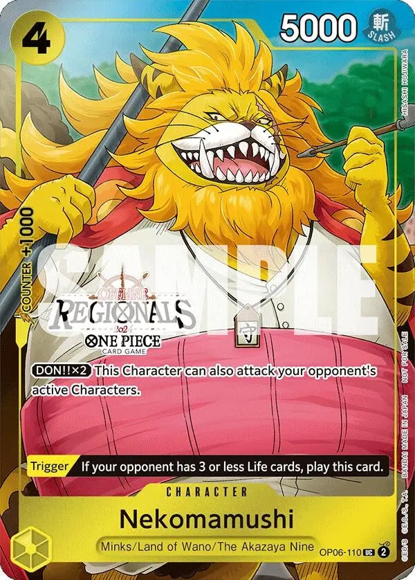 Nekomamushi (Offline Regional 2024 Vol. 3) (Op06-110) (Op-Pr) 1