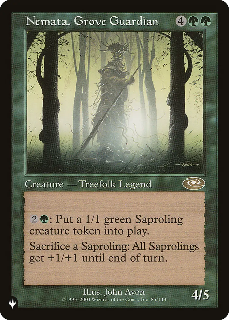 Nemata, Grove Guardian [The List] 1