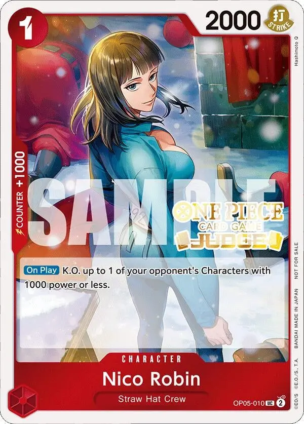 Nico Robin (Judge Pack Vol. 4) (Op05-010) (Op-Pr) 1