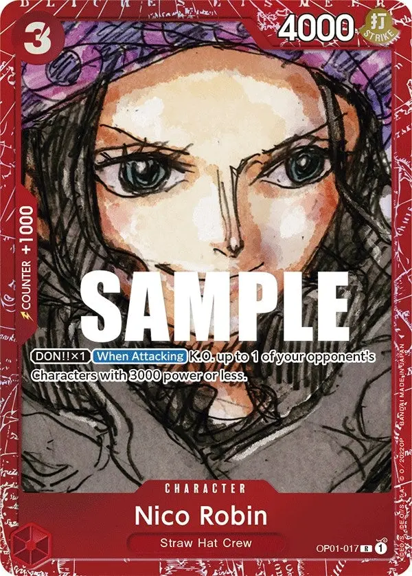 Nico Robin (Premium Card Collection -One Piece Film Red Edition-) (Op01-017) (Op-Pr) 1